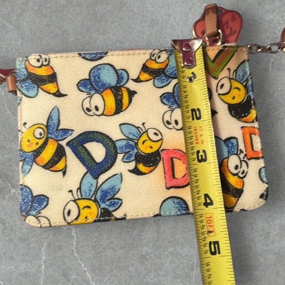 Dooney & Bourke Bumble Bee Medium Wristlet - Picture 10 of 10